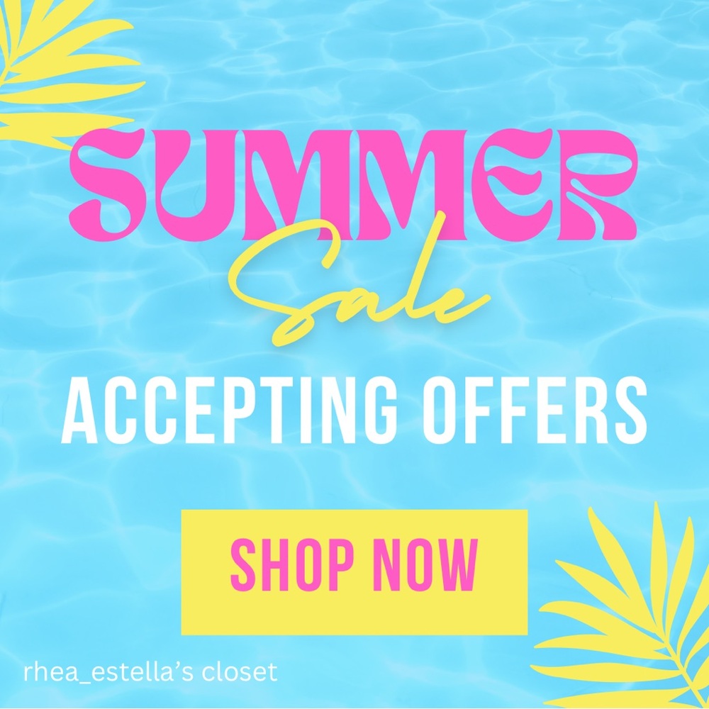 🔥🔥SUMMER CLEARANCE SALE!!! 🔥🔥